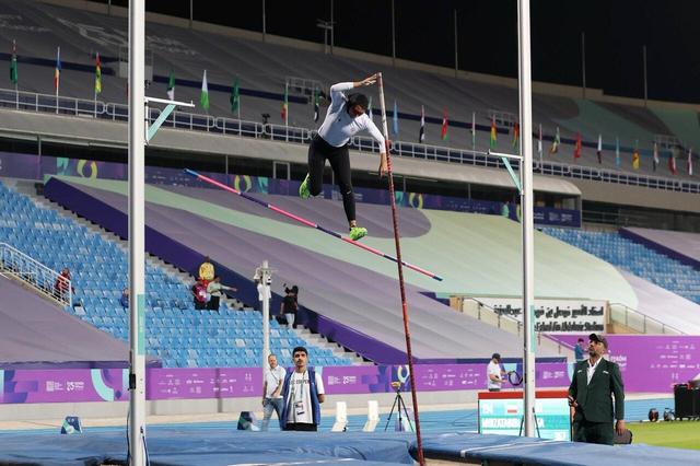 نماینده دختر ایران در پرش با نیزه مدال برنز گرفت