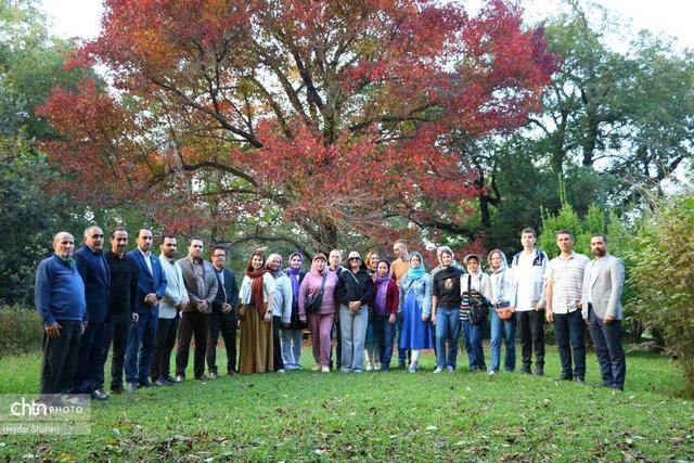 بازدید فعالان گردشگری روسیه از باغ گیاه‌ شناسی نوشهر