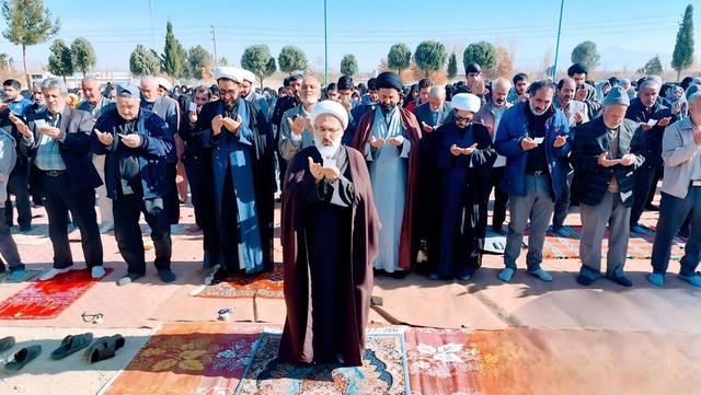 نماز باران در گلپایگان اقامه شد