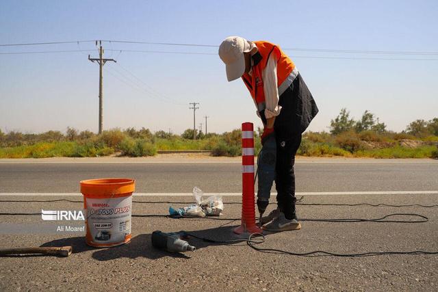 ارتقای ایمنی جاده‌های خوزستان با سامانه‌های هوشمند و گسترش روشنایی