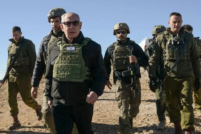 نتانیاهو به خاک سوریه وارد شد