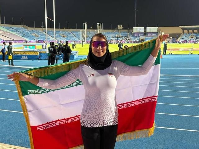 بلندپروازترین دختر ایران به برنز بازی‌های ریاض رسید