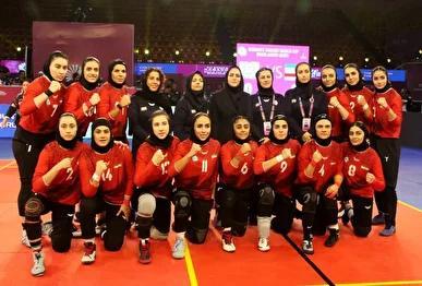 شکست تیم ملی کبدی بانوان ایران در رقابت‌های جهانی