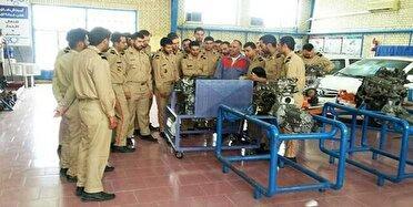 پایان مسابقات مهارت آموزی کارکنان وظیفه نداجا در سیرجان