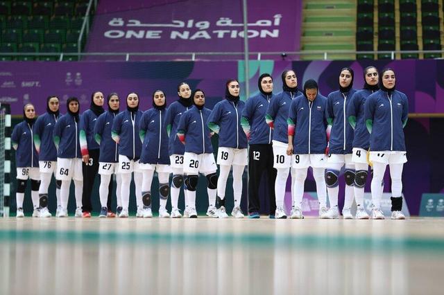 دختران هندبال ایران برنز گرفتند