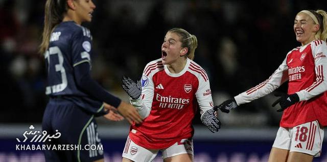 ویدیو| مادرید در لیگ قهرمانان زنان کامبک خورد!/ خلاصه بازی زنان آرسنال ۲ - زنان رئال مادرید ۱