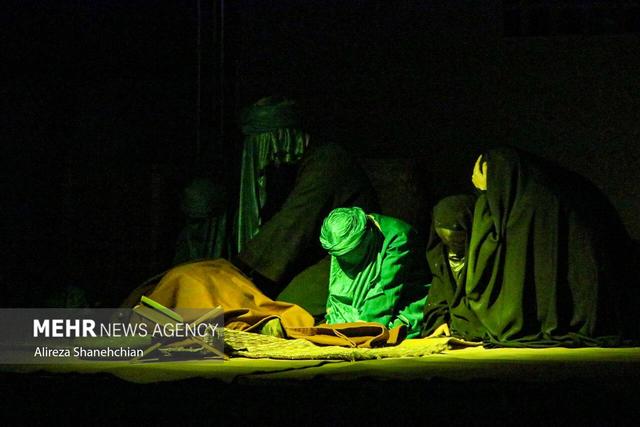 برگزاری دومین نمایش آیینی «خیمه بانوی بی‌نشان» در رشت