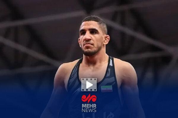 کشتی‌گیر ازبک هم حریف رحمان نشد