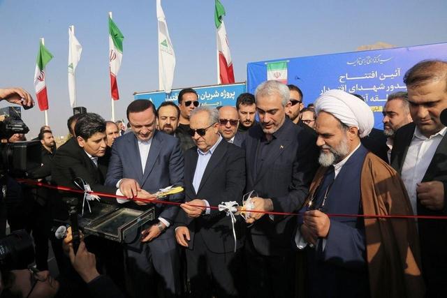 کریدور شهدای اقتدار با حضور وزیر اقتصاد به بهره برداری رسید