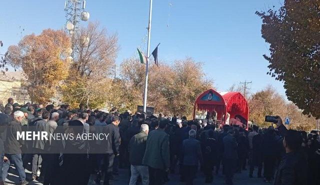 بدرقه کاروان اهالی بهشت در شهر گوگد