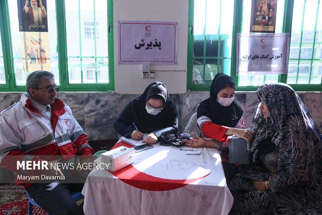 جاهید: ۵۰۰ نفر از خدمات اردوی جهادی شیروان بهره‌مند شدند