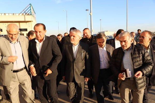 بازید وزیر میراث فرهنگی از گنبد تاریخی سلطانیه