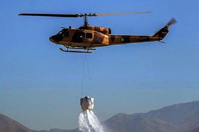 یونسی: تعداد بالگردهای اطفای حریق الیت به ۵ فروند رسید