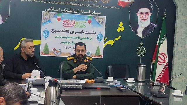 سرهنگ اکبری: ۳۵۰ عنوان برنامه هفته بسیج در نوشهر برگزار می‌شود