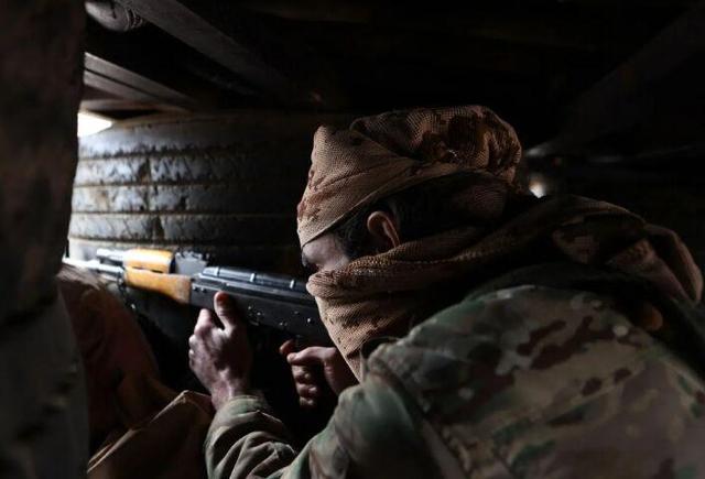 درگیری شدید کردها و نیروهای دولت موقت سوریه + فیلم