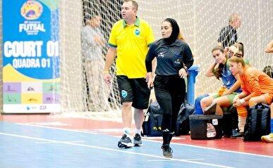 قضاوت بانوی ایرانی در فینال فوتسال دانش آموزان دختر جهان