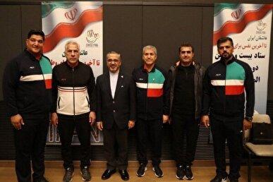 حضور سفیر ایران در ژاپن در جمع کاروان ایران