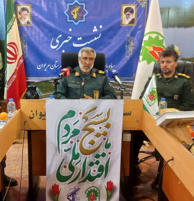 فرمانده سپاه شهرستان: آغاز هفته بسیج با بیش از ۱۳۰ برنامه و افتتاح پروژه های عمرانی در مریوان