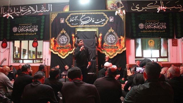 برگزاری آیین عزاداری ایام فاطمیه در هیئت فاطمیون آستارا