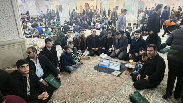 میقات صالحین بسیجیان اردبیل برگزار شد