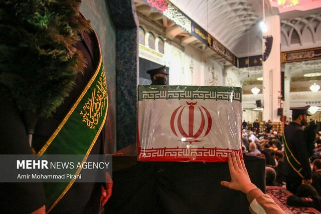 وداع عاشقانه هرندی‌ها با شهدای گمنام