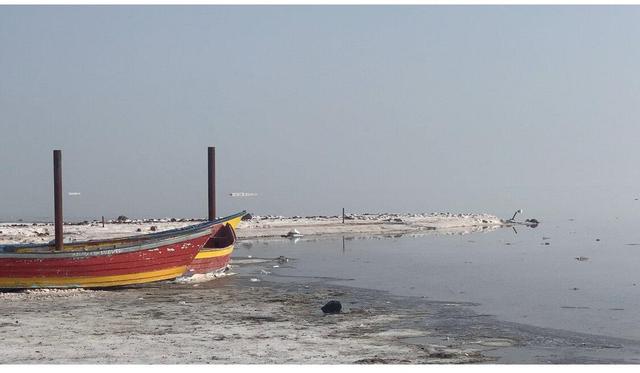 آخرین وضعیت دریاچه ارومیه در آبان ماه سال جاری