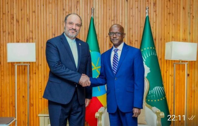 سفیر کشورمان در آدیس آبابا با وزیر مشاور در امور خارجه اتیوپی دیدار کرد