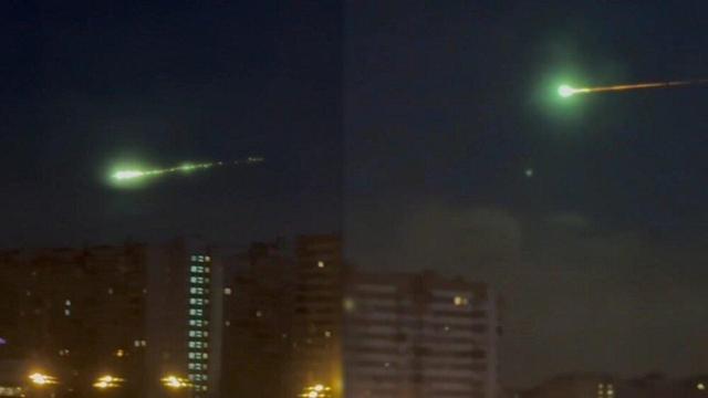 روس‌ها شهاب‌سنگ سبز را رونمایی می‌کنند +ویدیو