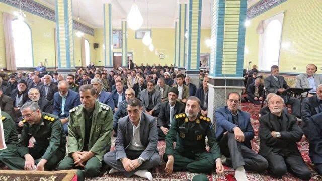 گزارش تصویری از خطبه‌های نمازجمعه این هفته شهرستان هریس