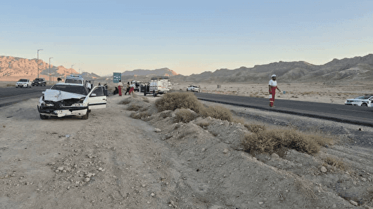 تصادف در محور لار-جهرم ۸ مصدوم برجای گذاشت