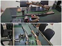 دستگیری پنج شکارچی متخلف و کشف سلاح‌های غیرمجاز در منطقه حفاظت شده البرز مرکزی