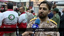 تشییع و خاکسپاری شهدای گمنام همزمان با شهادت حضرت فاطمه زهرا (س)