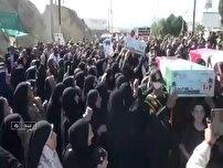 استقبال از شهدای خوشنام در شهرهای چرام، لنده و سرفاریاب