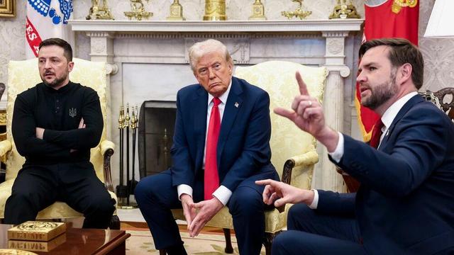 رایزنی تلفنی زلنسکی و ونس درباره طرح صلح اوکراین