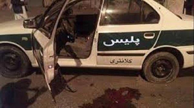 تیراندازی به مأمور انتظامی در آبدانان