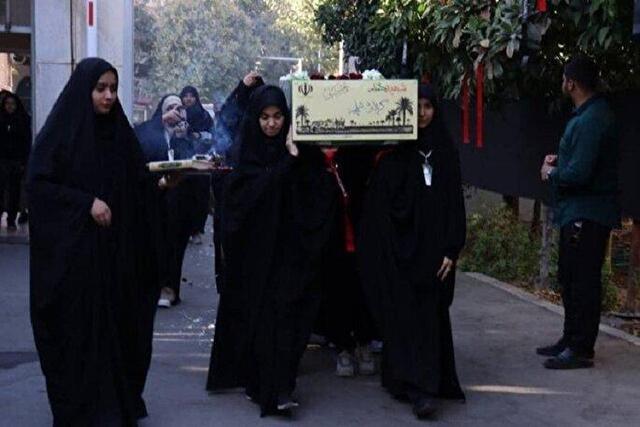 فاطمیه‌ای با عطر شهدای گمنام در دانشگاه‌های فارس