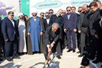 کلنگ ساخت مدرسه ۱۲ کلاسه در شهر بنک در بوشهر به زمین زده شد