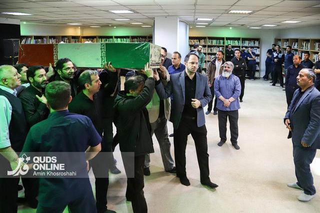 مؤسسه فرهنگی قدس میزبان سرباز روح‌الله بود