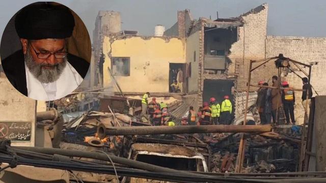 رییس شورای علمای شیعه پاکستان فاجعه مرگبار فیصل آباد را تسلیت گفت