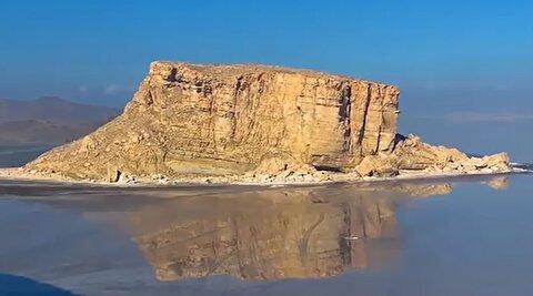 تصاویر زیبای دریاچه ارومیه پس از بارندگی‌های تازه
