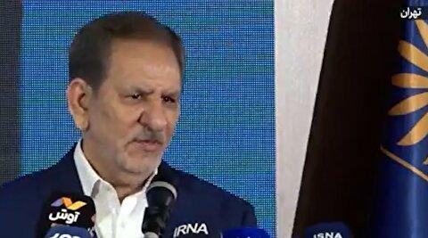 جهانگیری: شرایط مردم از زمان جنگ سخت‌تر است