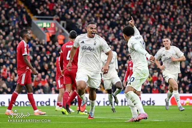 آبروریزی قرمزها در خانه با ششمین شکست فصل/ فارست با سقوط لیورپول از بحران خارج شد