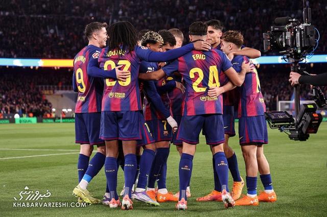 بارسا در نوکمپ ترسناک شد/ صدرنشینی موقت شاگردان هانسی فلیک