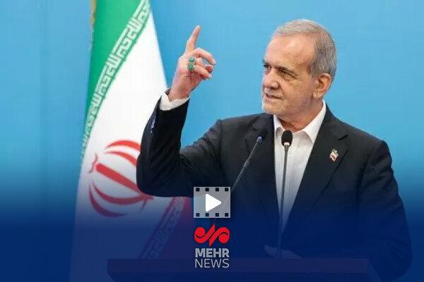 رئیس جمهور: اقتصاد و سایر مسائل را نمی‌توان با دستور مدیریت کرد