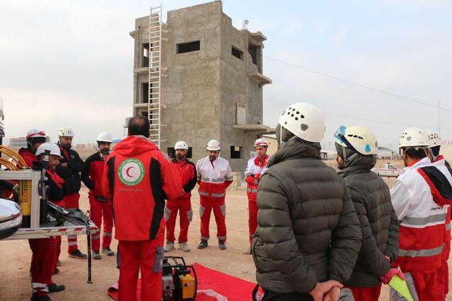 محبان: چهارمین دوره منطقه‌ای واکنش‌سریع هلال‌احمر در بجنورد آغاز شد