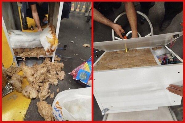 کشف ۶.۵ کیلو مواد روان‌گردان شیشه در دستگاه میوه‌خشک‌کن