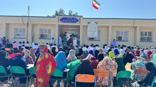 ۲ مدرسه خیرساز در روستاهای مرادبازار و صدیقزهی چابهار افتتاح شد