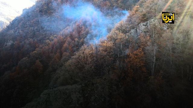 «الیت» غرق در دود و آتش