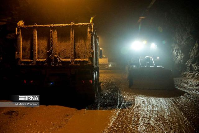 مسیر فیروزه به خوشاب در خراسان رضوی مسدود شد