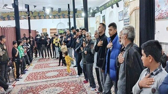 تصاویری از مراسم عزاداری اهالی ده محمد در ایام شهادت حضرت فاطمه زهرا «س»